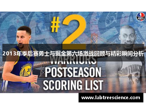2013年季后赛勇士与掘金第六场激战回顾与精彩瞬间分析